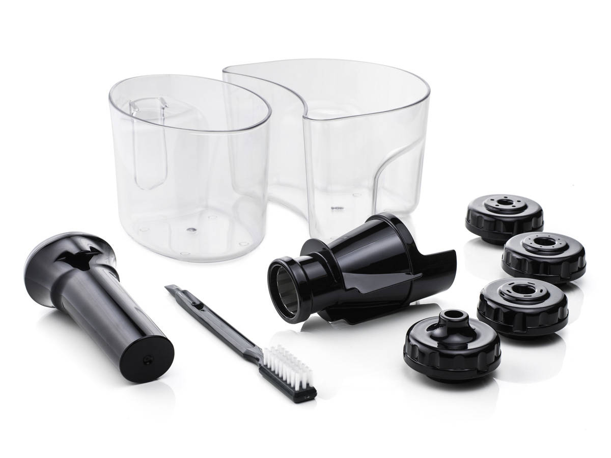 Sokovnik Vidia SJ-002 dodatki, vključeni v paket