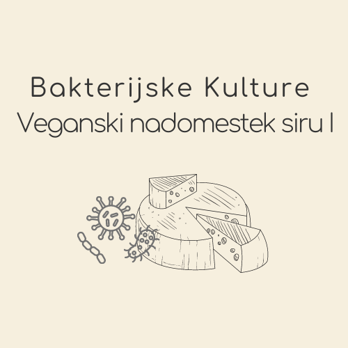 BAKTERIJSKE KULTURE ZA VEGANSKI NADOMESTEK SIRU I