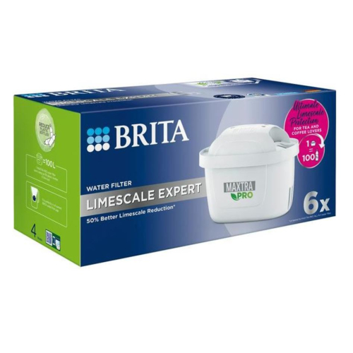 FILTRIRNI VLOŽKI BRITA MAXTRA PRO, 6 KOSOV, LIMESCALE EXPERT