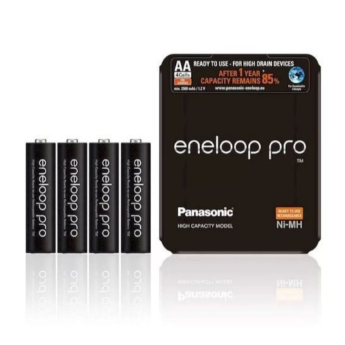 PANASONIC ENELOOP PRO POLNILNE BATERIJE AA 2500 mAh v drsnem pakiranju