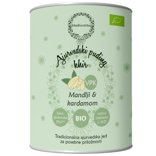 BIO AJURVEDSKI PUDING - KHIR - MANDLJI & KARDAMOM