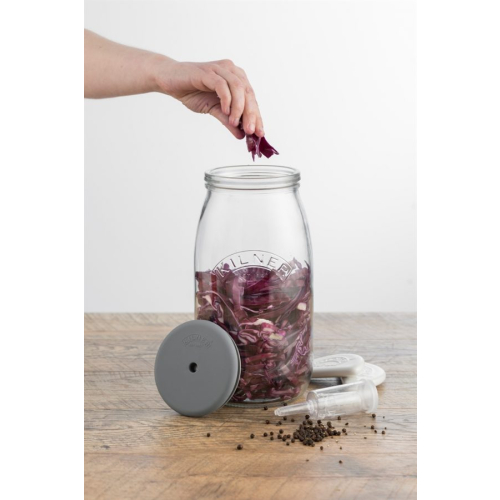 STEKLENI FERMENTACIJSKI SET – 3 L