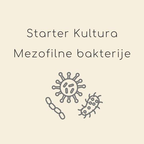 STARTER KULTURA - MEZOFILNE BAKTERIJE
