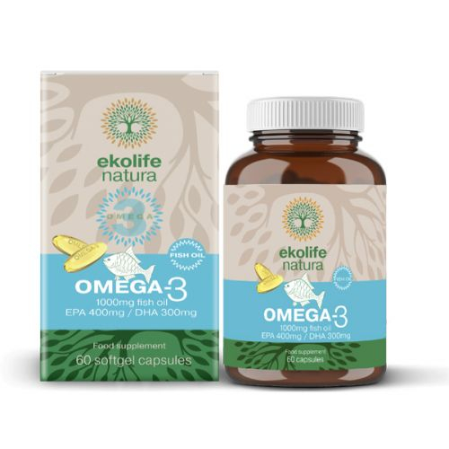 OMEGA-3, RIBJI, 60 KAPSUL