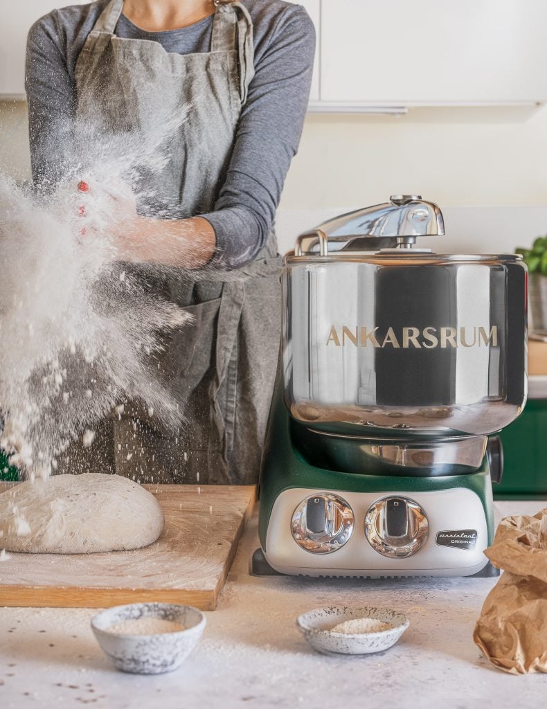 Ankarsrum zelen mesenje testa